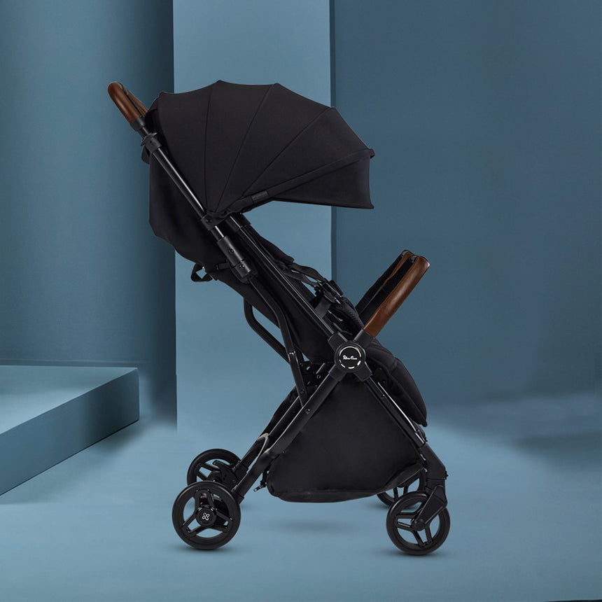 Poussette Jet Double - Noir-Silver Cross-SIL-SX2342BK-CLÉMENT