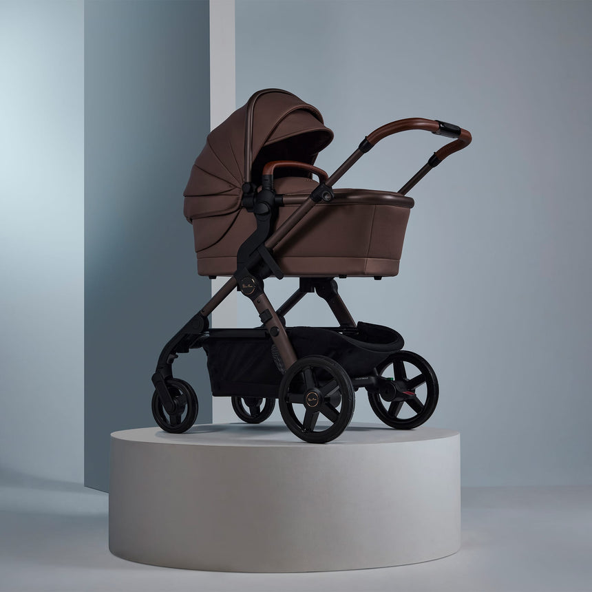 Poussette Wave 3 - Caramel-Silver Cross-SIL-SX2341CM-CLÉMENT