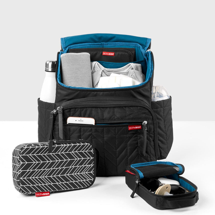 Sac à Couches à dos Forma - Noir-Skip Hop-SKI-203100-CLÉMENT