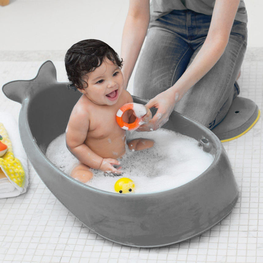 Bain 3 En 1 Smart Sling - Baleine Grise-Skip Hop-SKI-235060-CLÉMENT