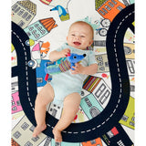 Tapis de Jeux Réversible Doubleplay - Village Vibrant/Esquisse Triangle-Skip Hop-SKI-243102-CLÉMENT