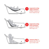 Bain Baleine MOBY® Smart Sling™ 3-en1 - Blanc-Skip Hop-SKI-9P466810-CLÉMENT