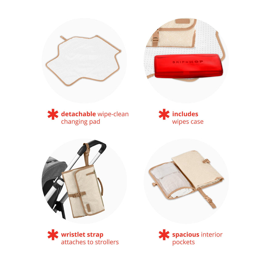 Sac À Langer Écologique Pronto - Beige-Skip Hop-SKI-9Q220910-CLÉMENT