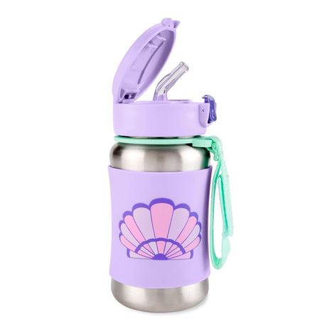 Bouteille en Acier Inoxydable avec Paille ZOO - Coquillage-Skip Hop-SKI-9R161110-CLÉMENT