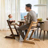 Chaise Haute Tripp Trapp® V2 + Coussin Blé avec Cabaret Stokke® - Brun-Stokke-SKK-662400-CLÉMENT