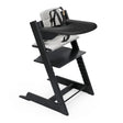 Chaise Haute Tripp Trapp® V2 + Coussin avec Cabaret Stokke® - Noir-Stokke-SKK-706700-CLÉMENT