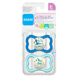 Suce Orthodontique (2) AirNight 6+mois-Mam Baby-SKL-C3464-024-41-CLÉMENT