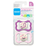 Suce Orthodontique (2) AirNight 6+mois-Mam Baby-SKL-C3474-024-41-CLÉMENT