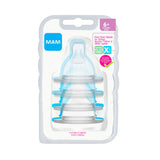 Tétines (4) 6+mois - Niveau X-Mam Baby-SKL-C6005-012-04-CLÉMENT