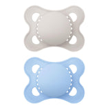 Suce Orthodontique (2) Matte 0-6mois Mam - Bleu-Mam Baby-SKL-C6434-024-41-CLÉMENT