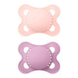 Suce Orthodontique (2) Matte 0-6mois Mam - Rose-Mam Baby-SKL-C6444-024-41-CLÉMENT