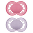 Suce Orthodontique (2) Matte 16mois + - Rose-Mam Baby-SKL-C6944-024-41-CLÉMENT