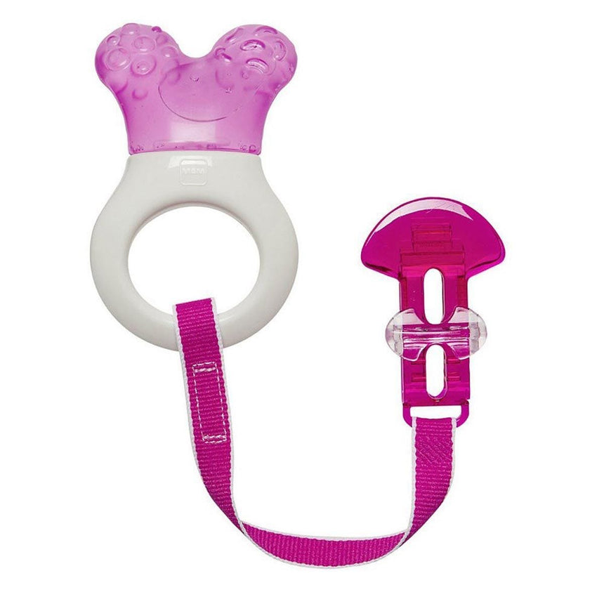 Anneau de Dentition et Attache - Rose-Mam Baby-SKL-C7172-024-4-CLÉMENT