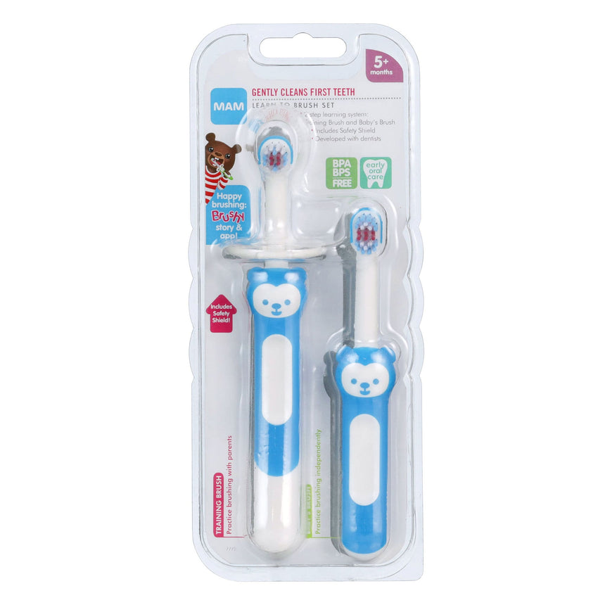Brosse à Dents (2) 5mois+-Mam Baby-SKL-C7602-02461B-CLÉMENT
