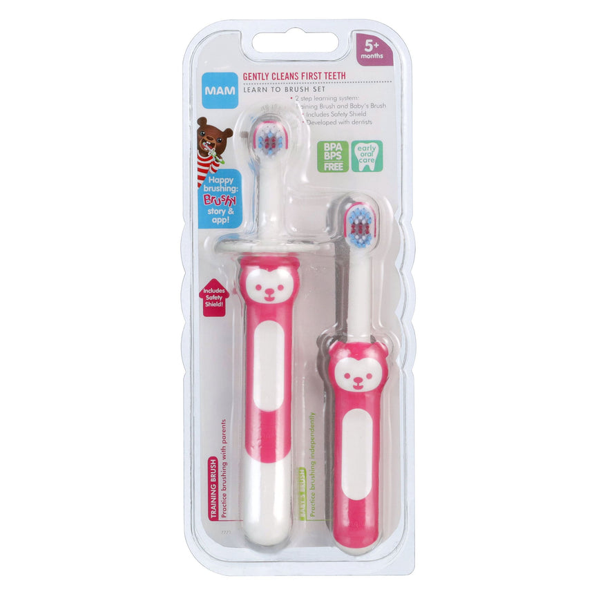 Brosse à Dents (2) 5mois+-Mam Baby-SKL-C7612-02461R-CLÉMENT