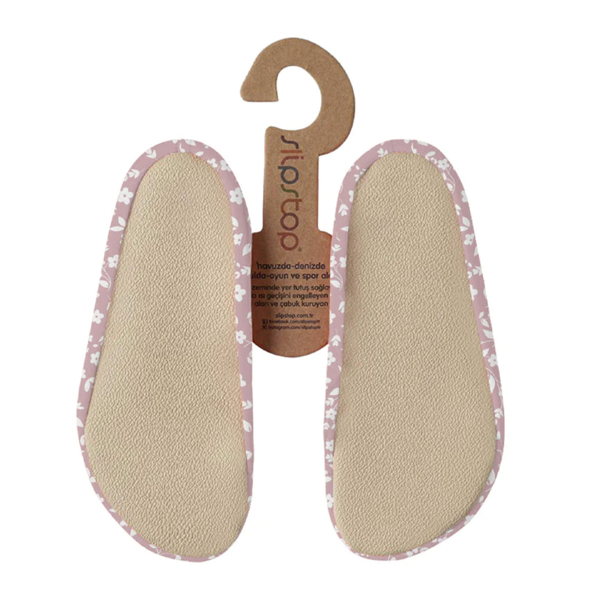 Chaussons Fleurs Roses Pointures 18-29-Slipstop-SLI-500000240-CLÉMENT