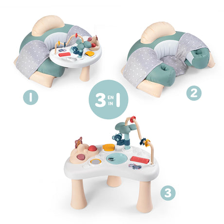 Siège D'Activité 3 en 1-Smoby-SMO-892140103-CLÉMENT