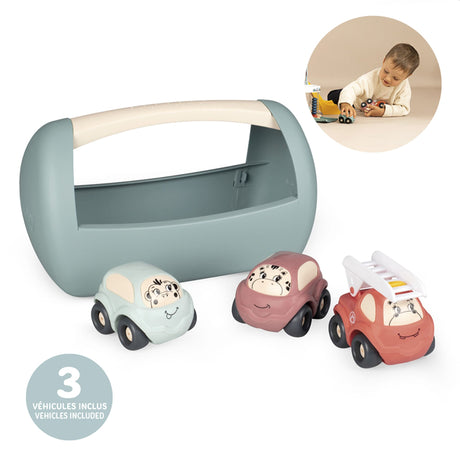 Ensemble de 3 Véhicules-Smoby-SMO-892140204-CLÉMENT