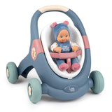 Trotteur-Marcheur 3-en-1 et Poupée-Smoby-SMO-892140308-CLÉMENT