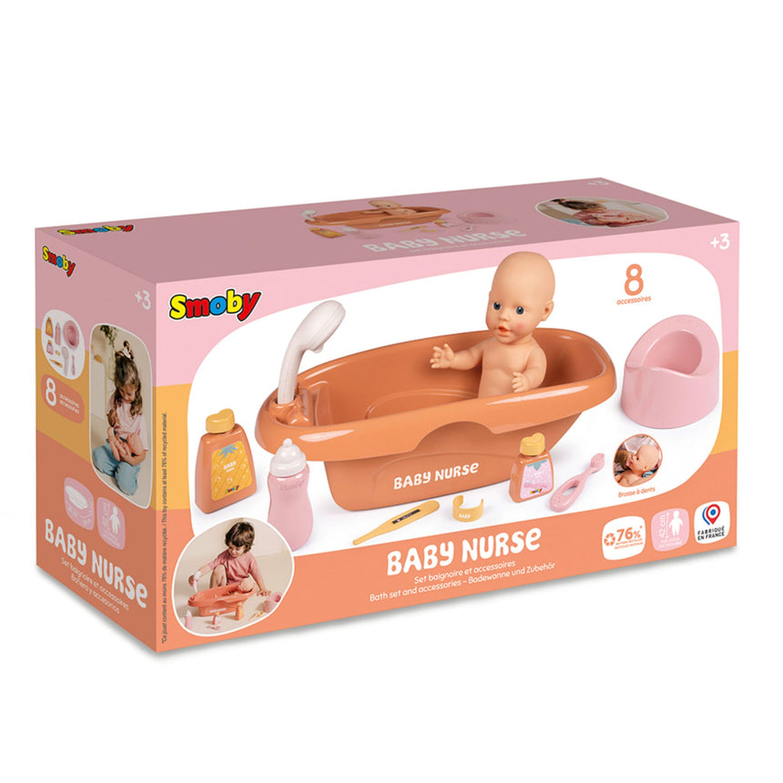 Baignoire et Accessoires pour Poupée-Smoby-SMO-892220383-CLÉMENT