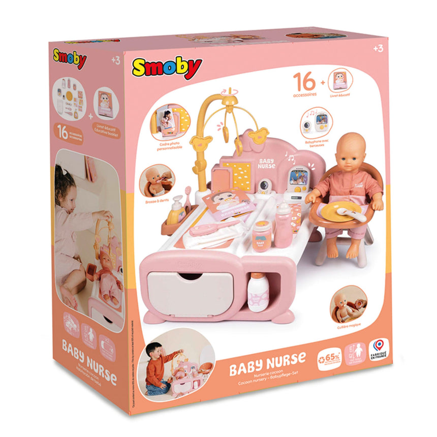 Ensemble Pouponnière Pour Poupée-Smoby-SMO-892220393-CLÉMENT