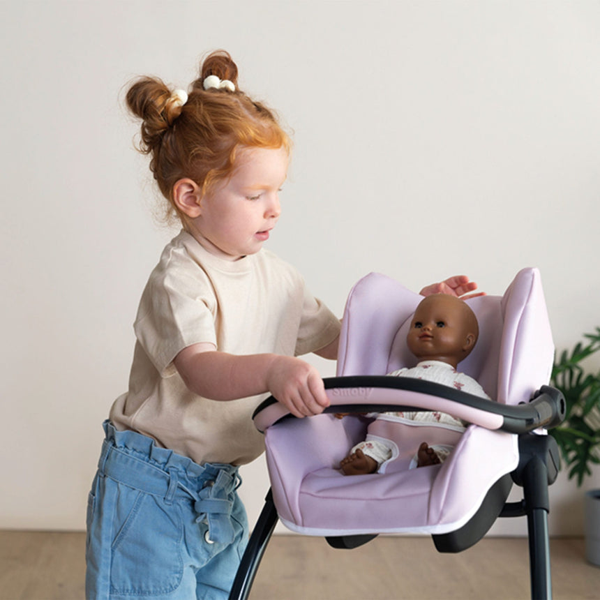 Chaise 3 En 1 Pour Poupée - Rose-Smoby-SMO-892240242-CLÉMENT