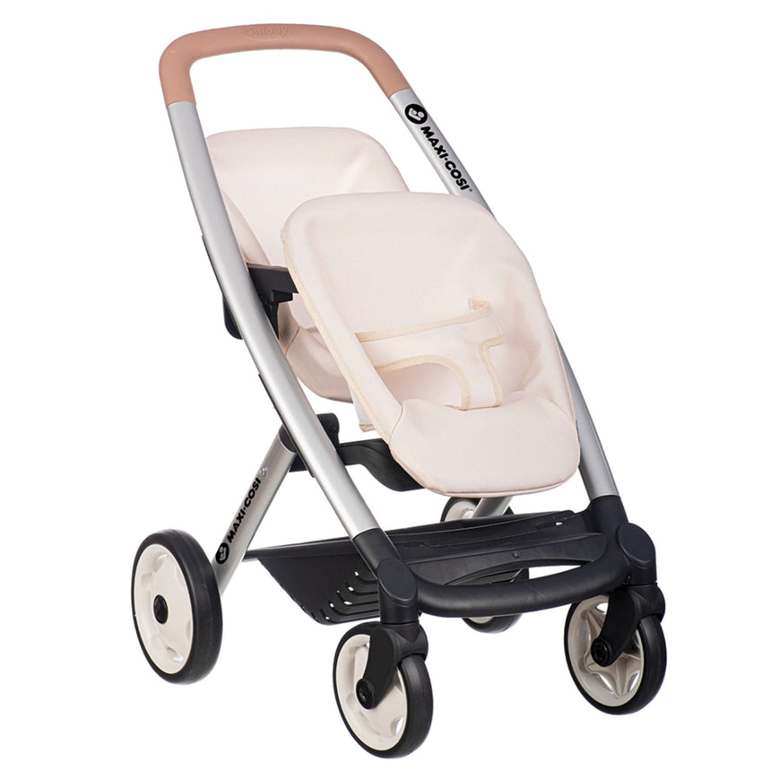 Poussette pour Poupée Jumeaux - Beige-Smoby-SMO-892253222-CLÉMENT