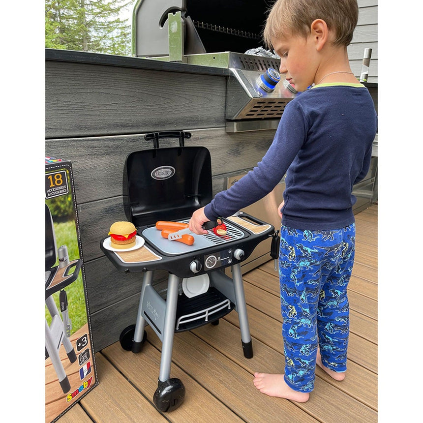 Barbecue avec 18 Accessoires-Smoby-SMO-892312001-CLÉMENT