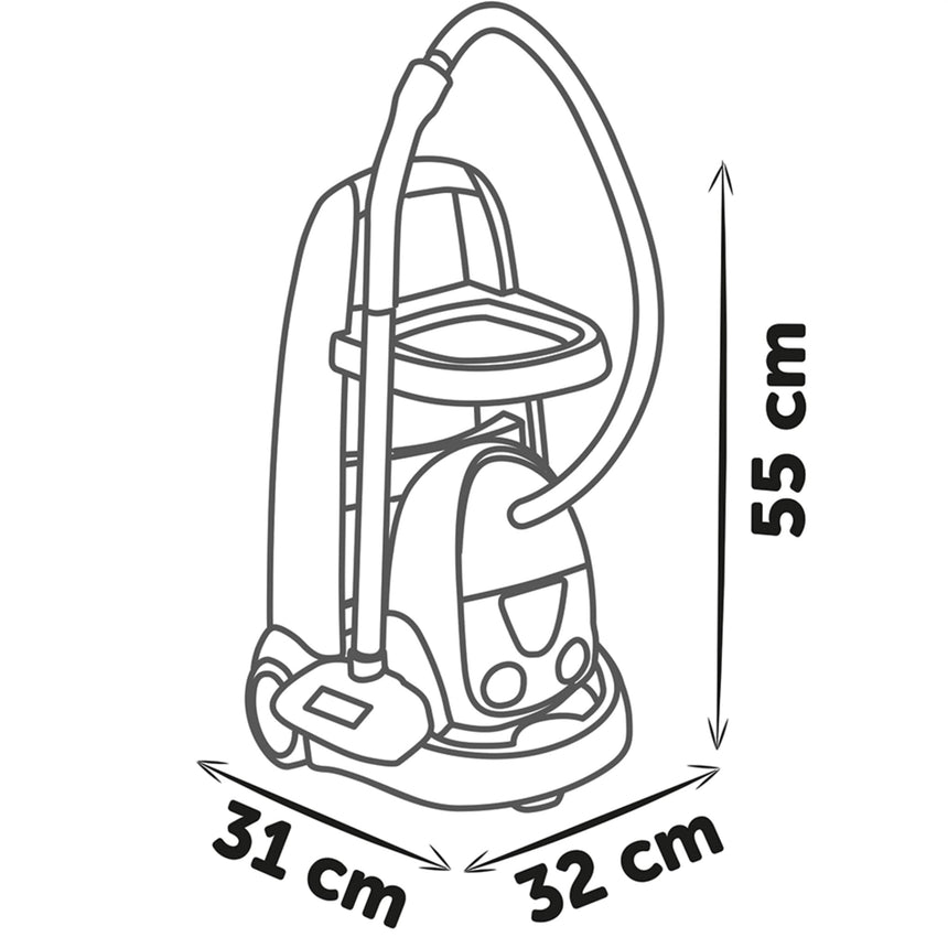 Chariot de Ménage et Balayeuse Rowenta-Smoby-SMO-892330325-CLÉMENT