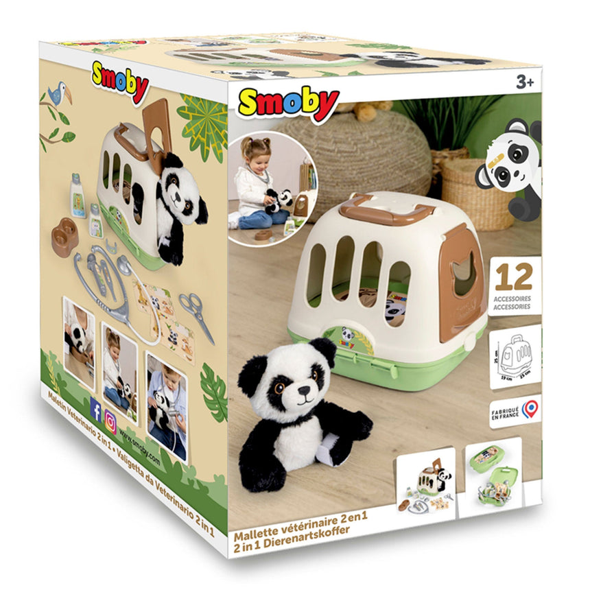 Mallette de Vétérinaire pour Panda-Smoby-SMO-892340303-CLÉMENT
