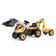 Tracteur Builder Max+ Remorque-Smoby-SMO-892710304-CLÉMENT