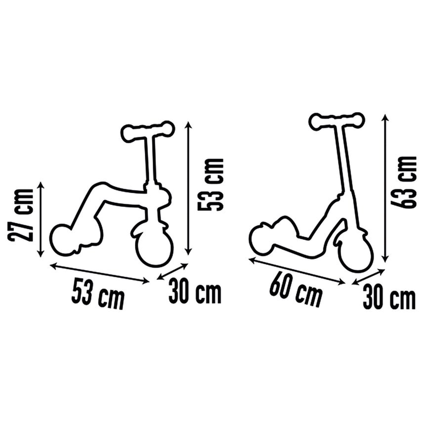 Trottinette Réversible 2-en-1-Smoby-SMO-892750615-CLÉMENT