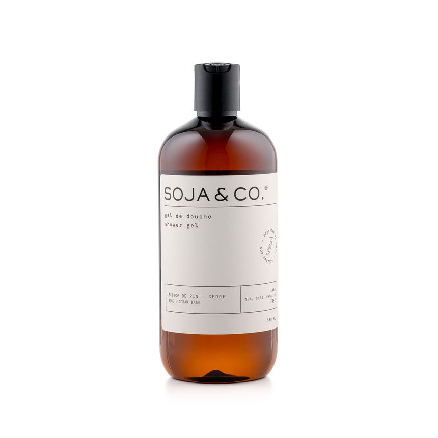 Gel de douche - Écorce de pin + Cèdre-SOJA&CO.-SOJ-SOJAGB23-CLÉMENT