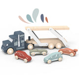 Camion Transporteur En Bois-Speedy Monkey-SPM-SP1013-CLÉMENT