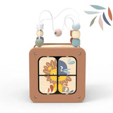 Cube D'acitivité 5-en-1 - Bois-Speedy Monkey-SPM-SP1020-CLÉMENT