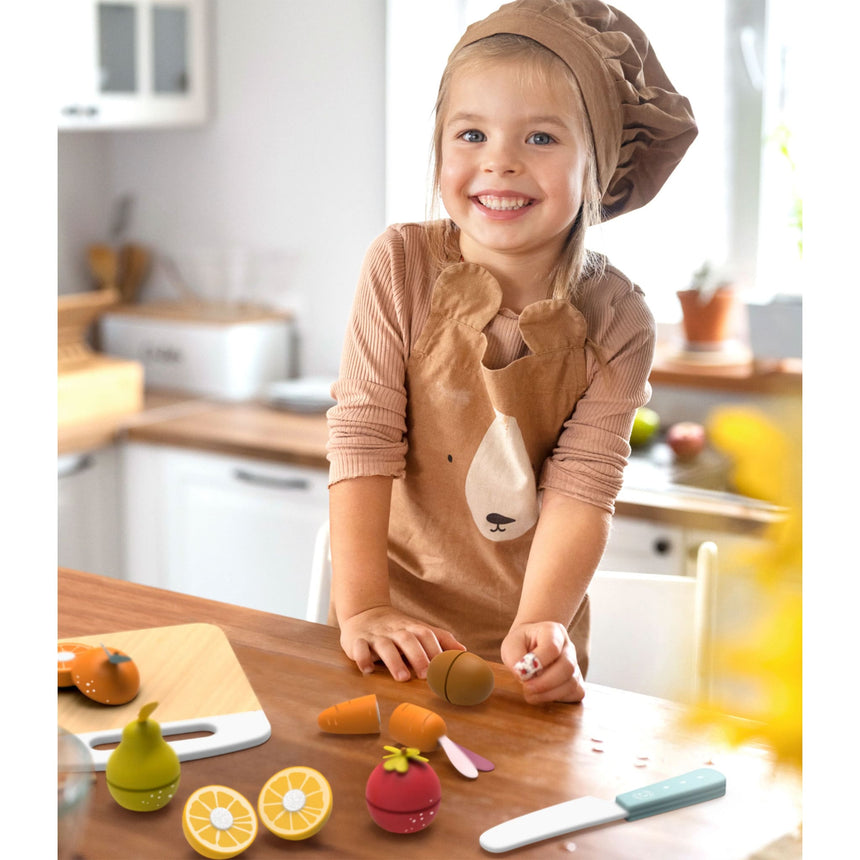 Fruits Et Légumes en Bois à Découper-Speedy Monkey-SPM-SP3013-CLÉMENT