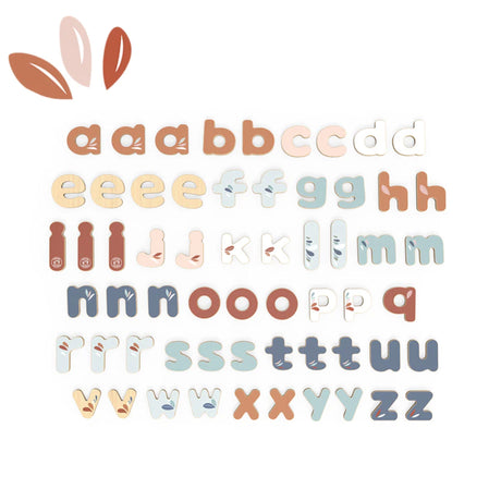 Lettres Magnétiques Bois (60)-Speedy Monkey-SPM-SP9003-CLÉMENT
