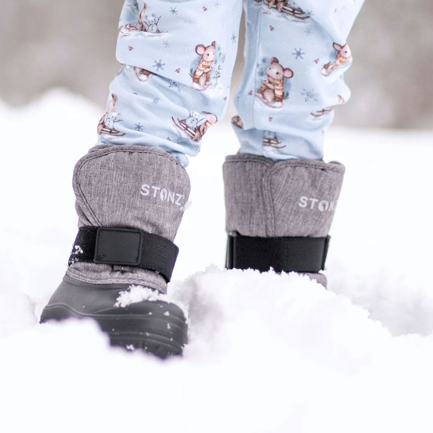 Botte Hiver Gris Heather Pointures 5-9-Stonz-STZ-1205-0006-CLÉMENT