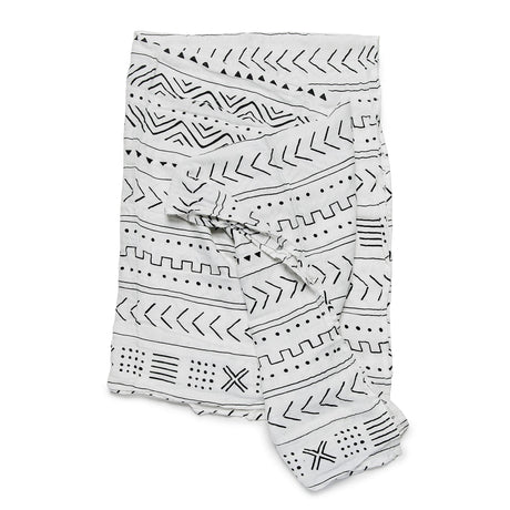 Couverture Mousseline Bambou - Blanche-Loulou Lollipop-LLP-SWMUD-CLÉMENT