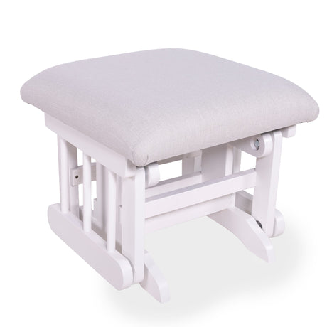 Tabouret Blanc- Tissus sur commande spéciale-Goberce-Flip 610-GBE-TB04-BLANC-CLÉMENT