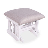 Tabouret Blanc- Tissus sur commande spéciale-Goberce-Harper 608-GBE-TB04-BLANC-CLÉMENT