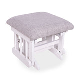 Tabouret Blanc- Tissus sur commande spéciale-Goberce-Lima 061-GBE-TB04-BLANC-CLÉMENT