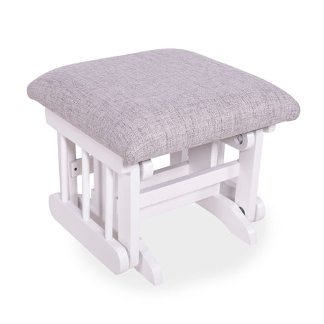 Tabouret Blanc- Tissus sur commande spéciale-Goberce-Lima 061-GBE-TB04-BLANC-CLÉMENT