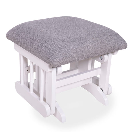Tabouret Blanc- Tissus sur commande spéciale-Goberce-Reboot 061-GBE-TB04-BLANC-CLÉMENT