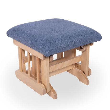 Tabouret Naturel- Tissus sur commande spéciale-Goberce-Oxford 030-GBE-TB04-NATUREL-CLÉMENT