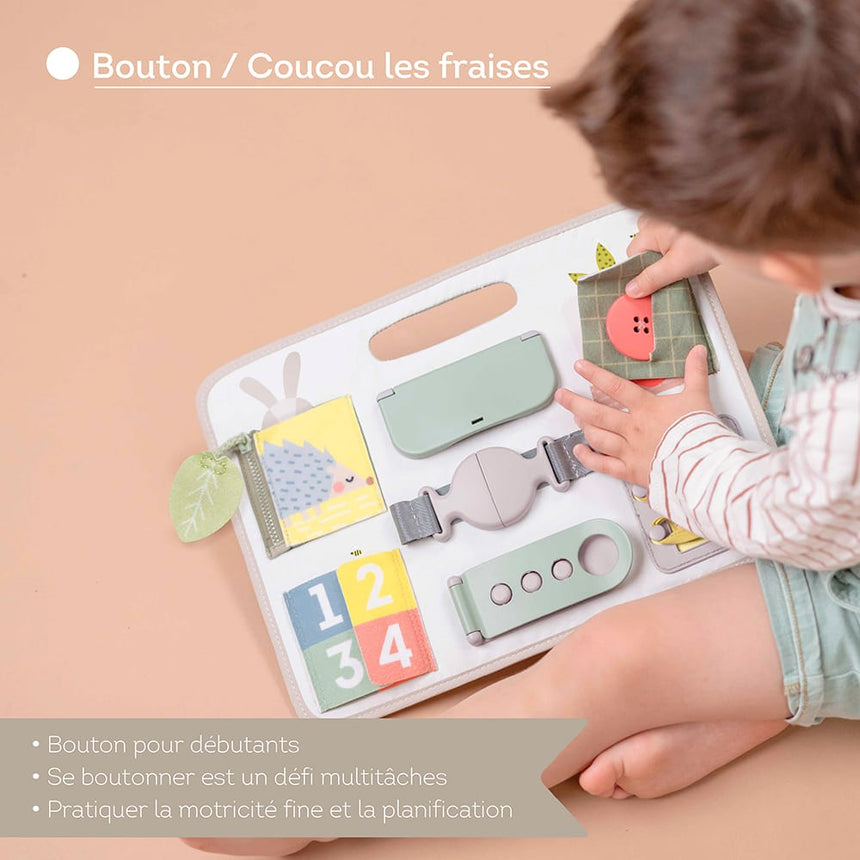 Planche D'Éveil Avec Attaches-Taf Toy-TAF-78813295-CLÉMENT