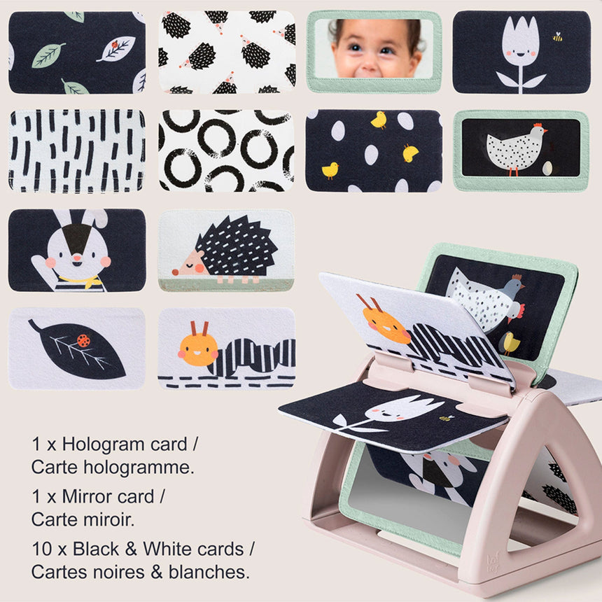 Livre Miroir Tournant - Noir et Blanc-Taf Toy-TAF-78813385-CLÉMENT