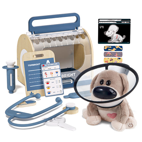 Coffret vétérinaire Chien - Sons et lumières-Top Bright-TBR-583121170-CLÉMENT
