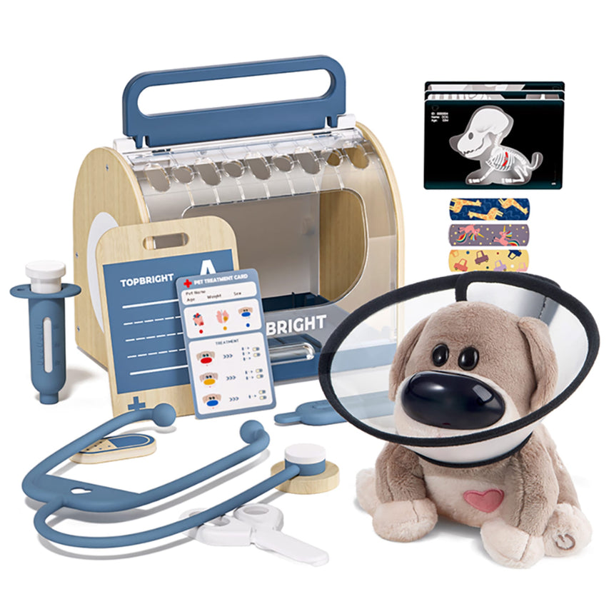 Coffret vétérinaire Chien - Sons et lumières-Top Bright-TBR-583121170-CLÉMENT