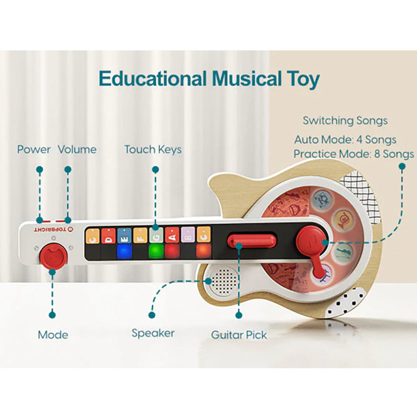Guitare D'activités Musicales-Top Bright-TBR-583121238-CLÉMENT